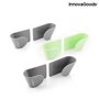 Set de 3 Supports Mural Adhésif pour Couvercle de Cuisine Smarack Inno