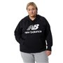 Sweat à capuche femme New Balance Noir