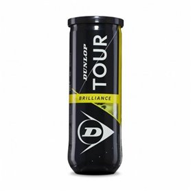 Balles de Tennis Brilliance Dunlop 601326 (3 pcs)