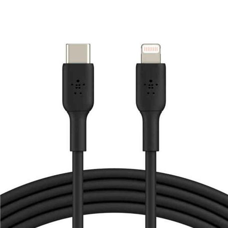 Câble USB-C vers Lightning Belkin CAA003BT1MBK 1 m