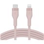 Câble USB-C vers Lightning Belkin CAA009BT2MPK 2 m Rose