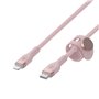 Câble USB-C vers Lightning Belkin CAA011BT1MPK 1 m Rose