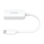 Adaptateur USB C vers RJ45 D-Link DUB-E250 2500 Mbps Blanc