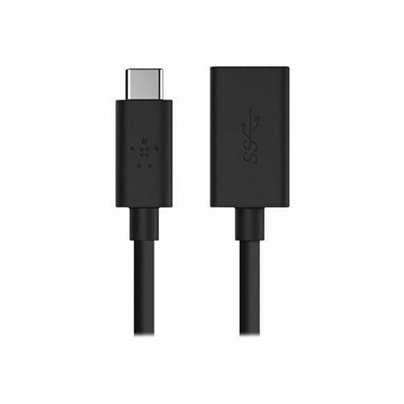 Câble USB-C vers USB Belkin F2CU036BTBLK Noir 14 cm