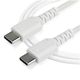 Câble USB-C Startech RUSB2CC2MW 2 m Blanc