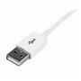 Câble USB Startech USBEXTPAA3MW         USB A Blanc