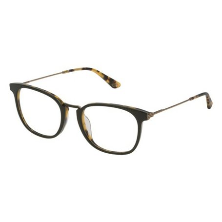 Monture de Lunettes Homme Police VPL6865106E3 Vert Havana (ø 51 mm)