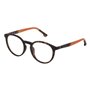 Monture de Lunettes Homme Police VPL878520878 Dark Havana (ø 52 mm)