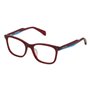 Monture de Lunettes Femme Zadig & Voltaire VZV1765009GR Rouge (ø 50 mm