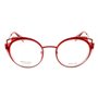 Monture de Lunettes Femme Police VPLA0308E6 Rouge Violet