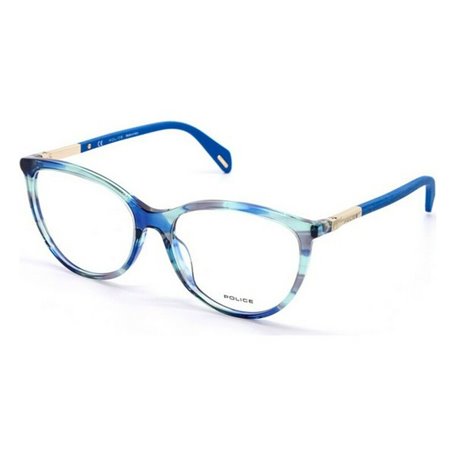 Monture de Lunettes Femme Police VPLA07550931 Bleu Vert