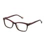 Monture de Lunettes Femme Carolina Herrera VHE836L510722 Rouge Havana