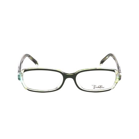 Monture de Lunettes Femme Emilio Pucci EP2662-303 Noir Transparent