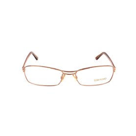 Monture de Lunettes Femme Tom Ford FT5024-268-54 Doré Marron