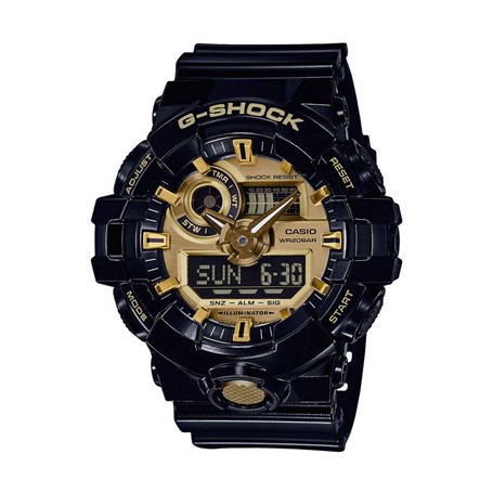 Montre Homme Casio G-Shock GS BASIC Noir Or (Ø 53,5 mm)