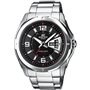 Montre Homme Casio EF-129D-1AVEF Noir Argenté