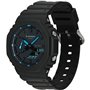 Montre Homme Casio G-Shock OAK - NEON BLUE INDEX Noir (Ø 45 mm)