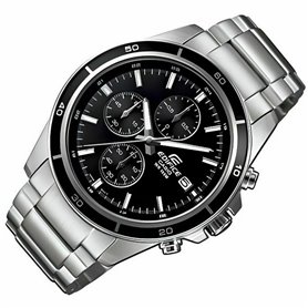 Montre Unisexe Casio EFR-526D-1AVUEF Noir Argenté