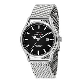 Montre Homme Sector R3253517023 Noir Argenté