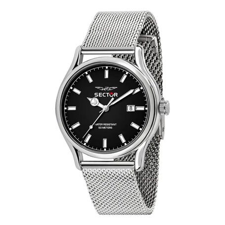 Montre Homme Sector R3253517023 Noir Argenté