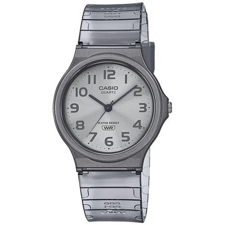 Montre Unisexe Casio POP TRANSLUCID Gris Argenté (Ø 35 mm)