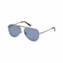 Lunettes de soleil Unisexe WEB EYEWEAR WE0206-08V Bleu Argenté (ø 58 m