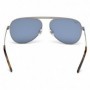 Lunettes de soleil Unisexe WEB EYEWEAR WE0206-08V Bleu Argenté (ø 58 m