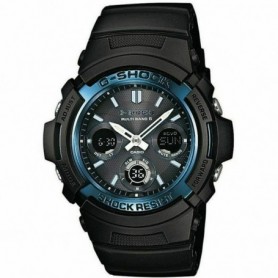 Montre Unisexe Casio AWG-M100A-1AER Noir Bleu (Ø 52 mm)