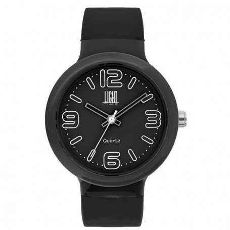 Montre Unisexe Light Time EUROPE Noir (Ø 40 mm)