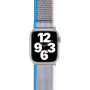 Bracelet Trail pour Apple Watch 38-40-41mm Gris et Bleu Bigben