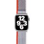 Bracelet Trail pour Apple Watch 38-40-41mm Gris et Rouge Bigben