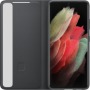 Folio Clear View Cover Noir pour Samsung G S21 Ultra 5G Samsung