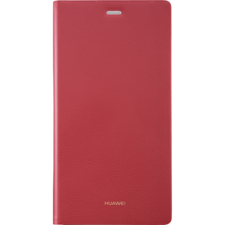 Etui folio rouge Huawei pour P8