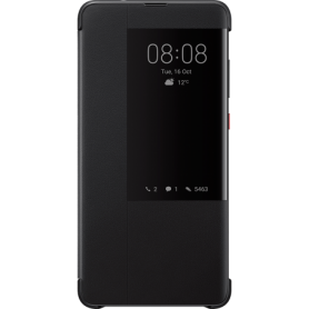 Etui folio Huawei noir pour Mate 20