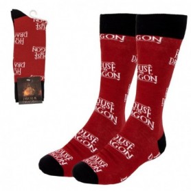 Chaussettes House of Dragon Rouge 40-46