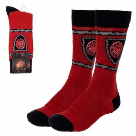 Chaussettes House of Dragon Targaryen Rouge 35-41