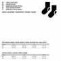 Chaussettes Spalding  HIGHT-IMPACT C34021 Noir Homme 43-46