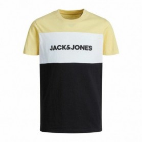 T shirt à manches courtes Enfant BLOCKING TEE Jack & Jones JNR 1217428 10 ans