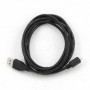 Câble USB 2.0 A vers Micro USB B GEMBIRD (3 m) Noir 0,5 m