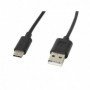 Câble USB A 2.0 vers USB C Lanberg Noir 1,8 m