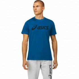 T-shirt à manches courtes homme Asics Big Logo Bleu M