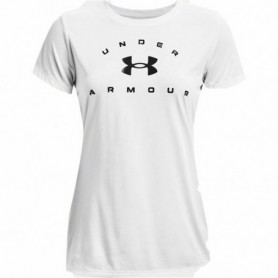 T-shirt à manches courtes femme Under Armour Tech Solid Blanc XS