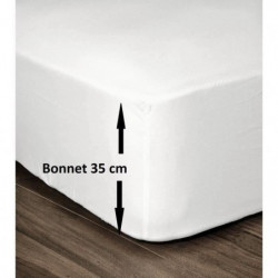 LOVELY HOME Drap Housse 100% Coton 140x190cm - Bonnet 35cm 25,99 €