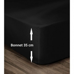 LOVELY HOME Drap Housse 100% Coton 180x200cm - Bonnet 35cm 30,99 €