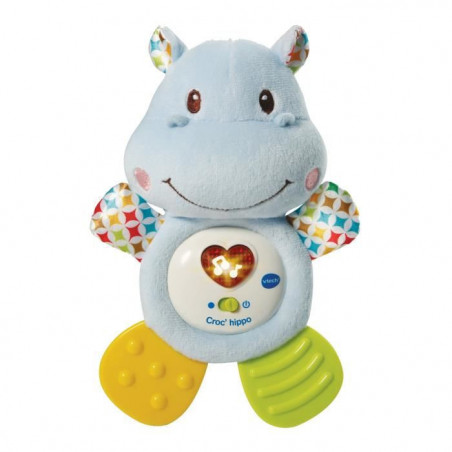 VTECH BABY - Hochet Croc'Hippo - Peluche Texturée 25,99 €