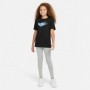 T shirt à manches courtes Enfant Nike Sportswear Noir