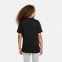 T shirt à manches courtes Enfant Nike Sportswear Noir