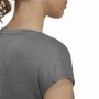 T-shirt à manches courtes femme Adidas Gris foncé S