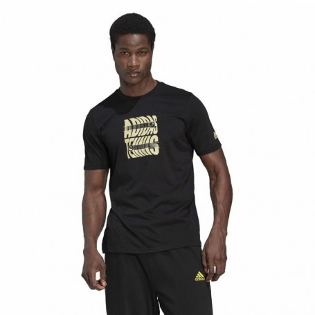 T-shirt à manches courtes homme Adidas WMB In Graphic Noir L