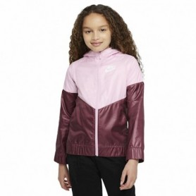 Veste de Sport pour Enfants Nike Sportswear Windrunner Rose 12-13 ans